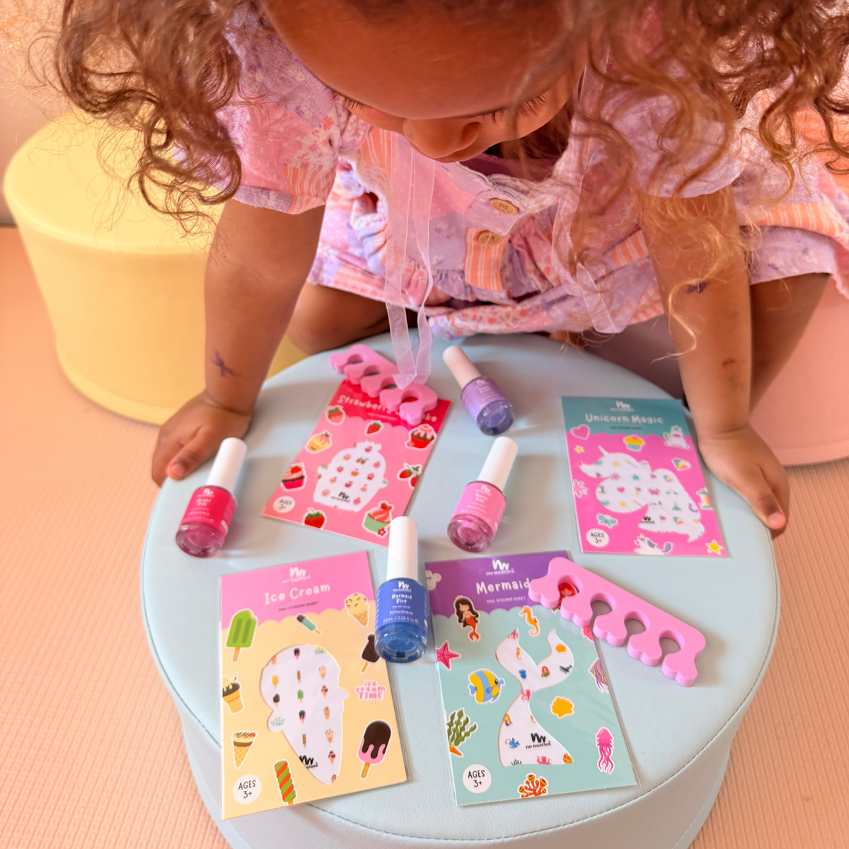 Kids Nail Polish and Nail Stickers