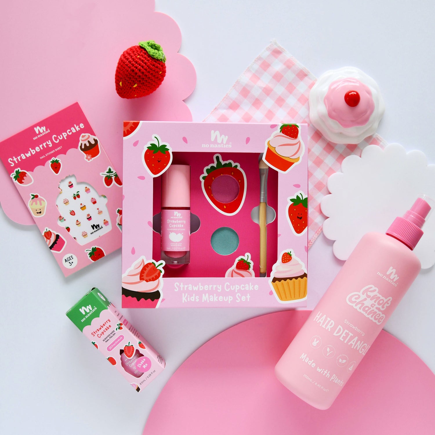 Sweet Strawberry Cupcake