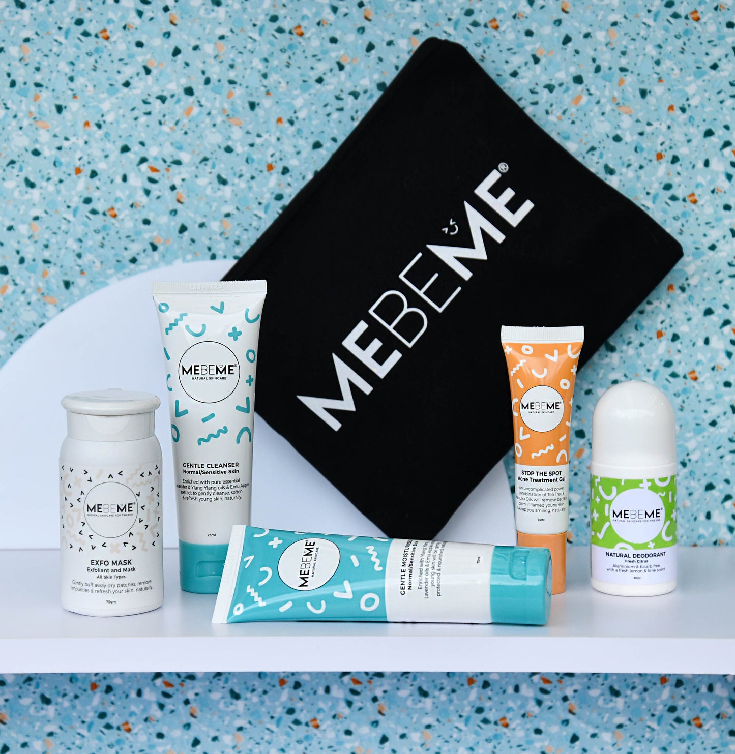 Ultimate Tween Teen All Natural Skincare Kit free Bag