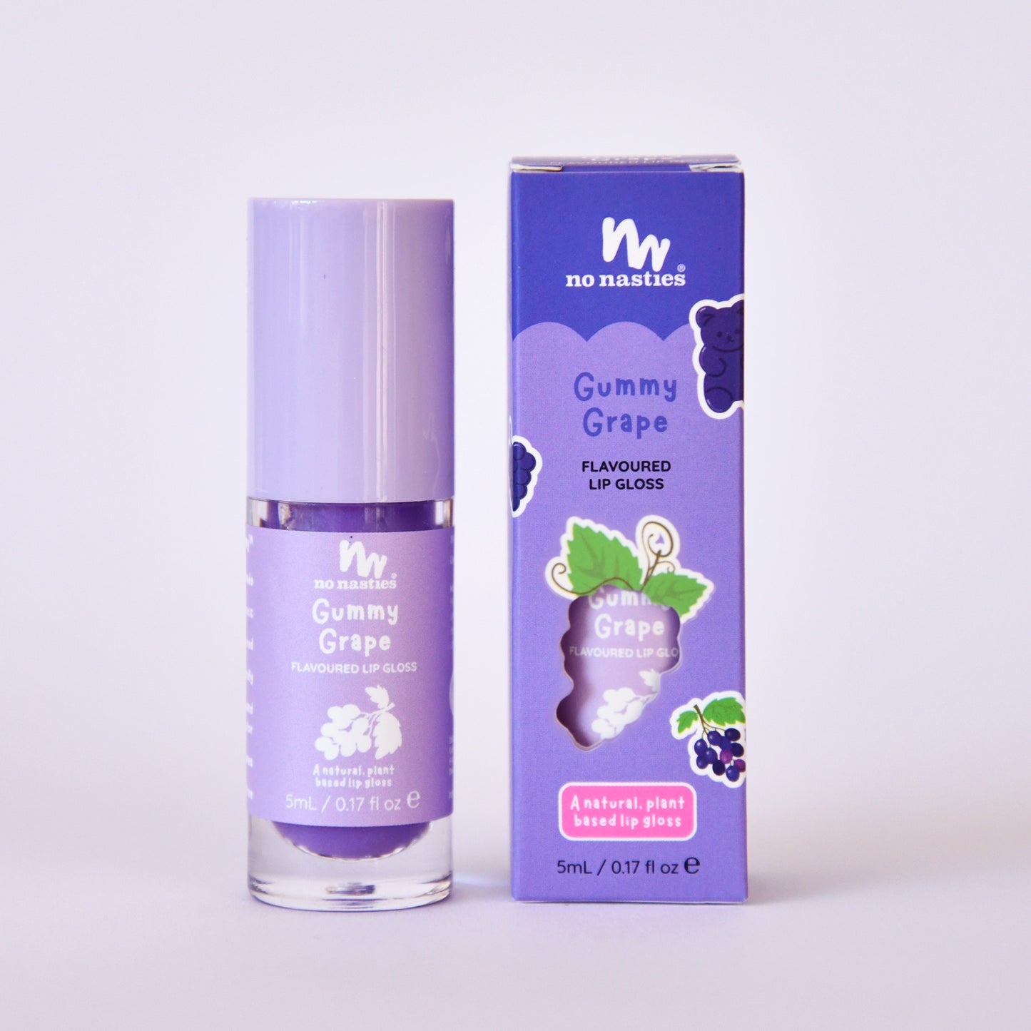 Natural Kids Lip Gloss Gummy Grape