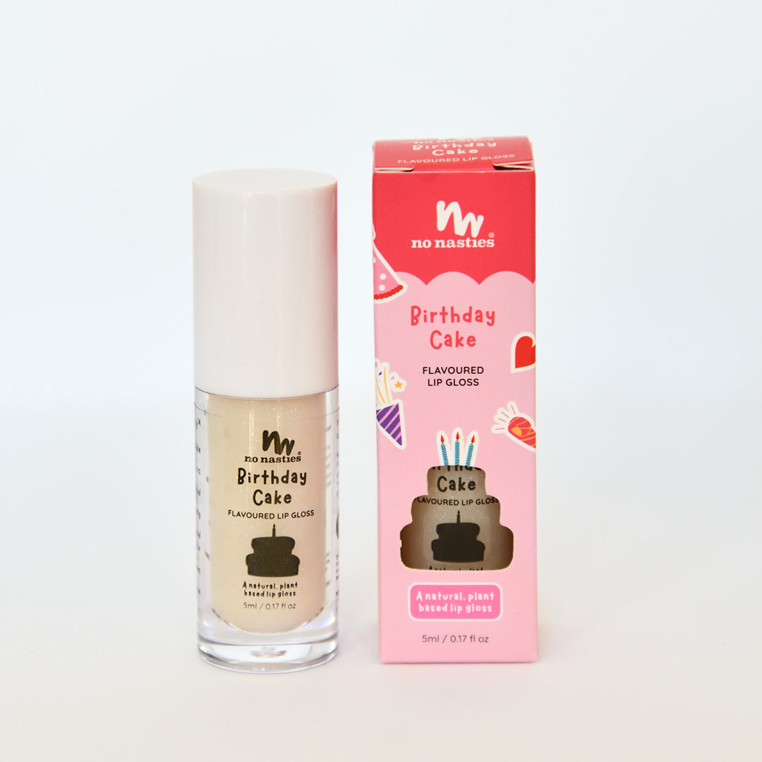 Natural Lip Gloss Birthday Cake