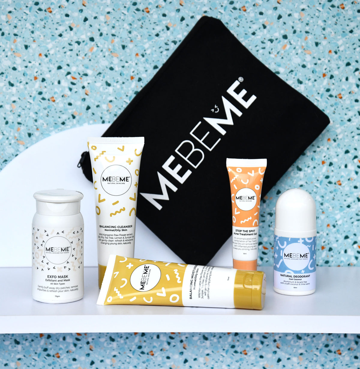Ultimate Tween Teen All Natural Skincare Kit free Bag