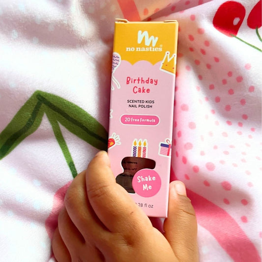 20 FREE Scented Polish - Kids Birthday Cake - Party Pink