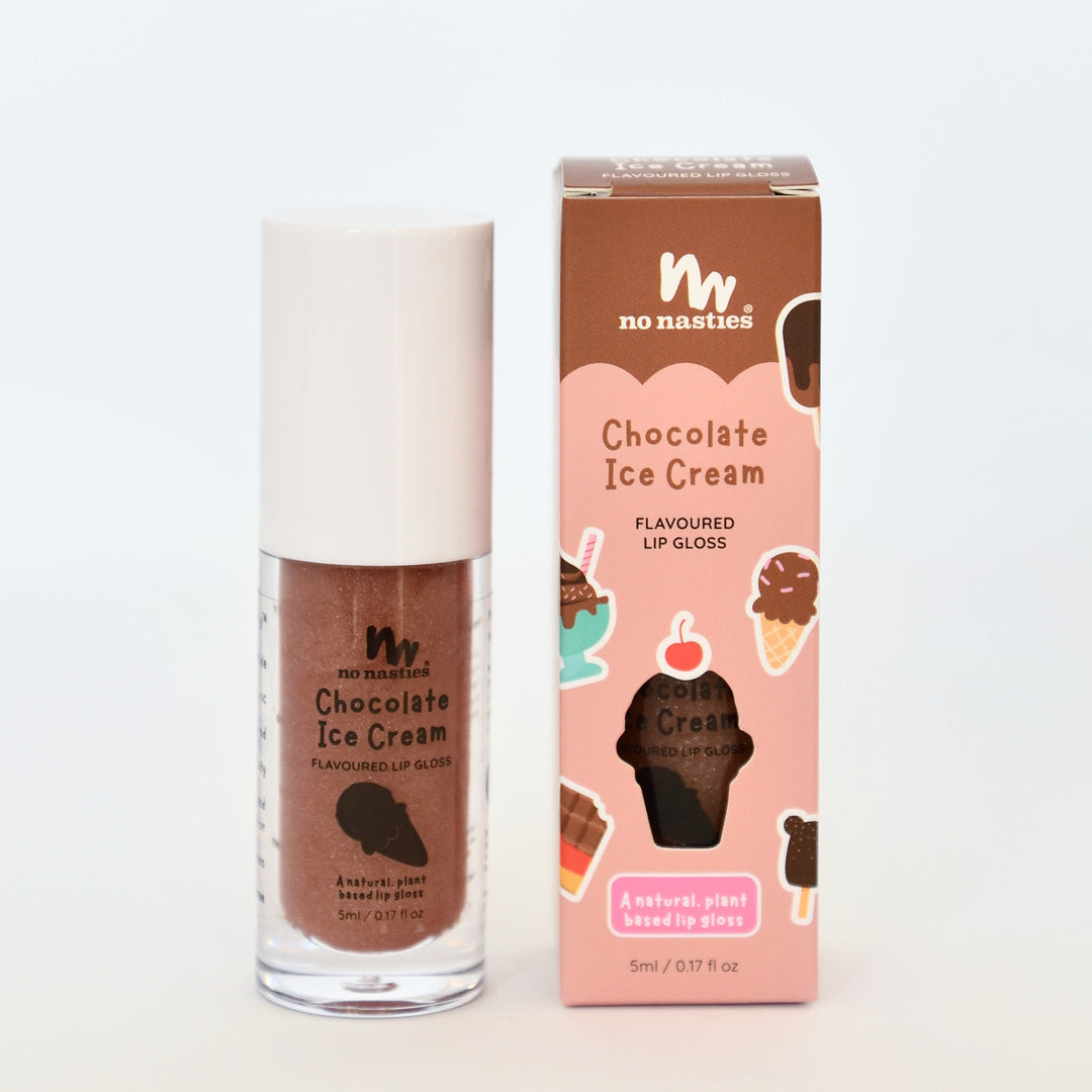 Natural Lip Gloss Chocolate Ice-Cream
