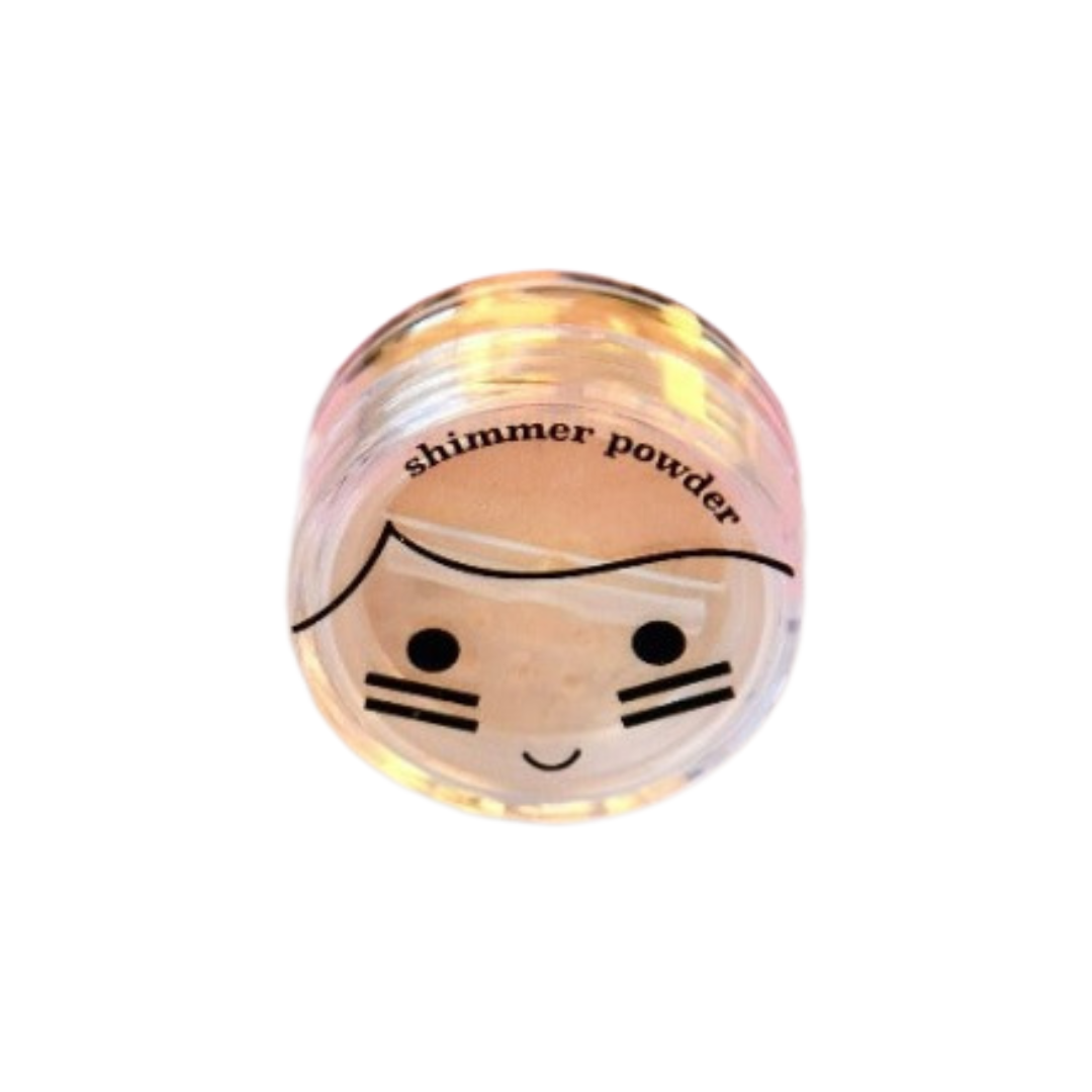 Natural Gold Shimmer Powder Kids Makeup