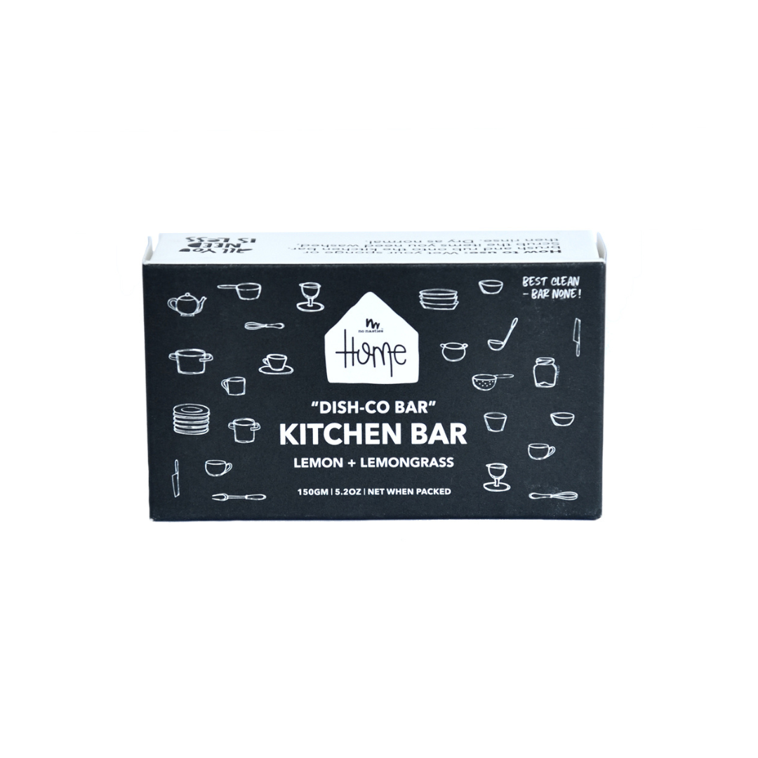 Natural Dish Soap Solid Dishwashing Bar in Lemon or Peppermint 150g