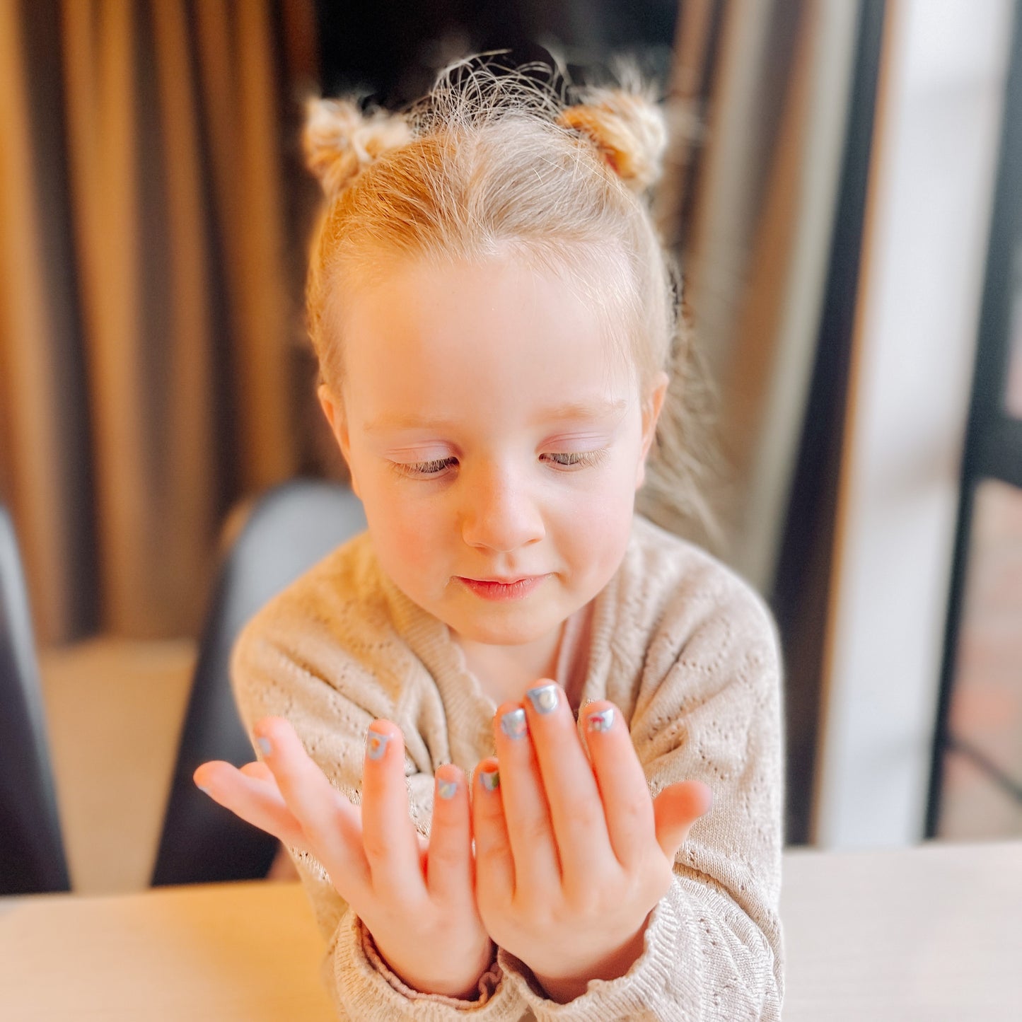 Mermaid Blue Water-Based Kids Nail Polish