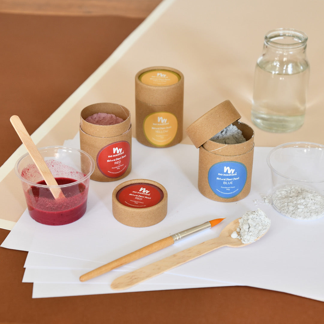 Primary Colours Natural Kids Paint Kit - Plant Based