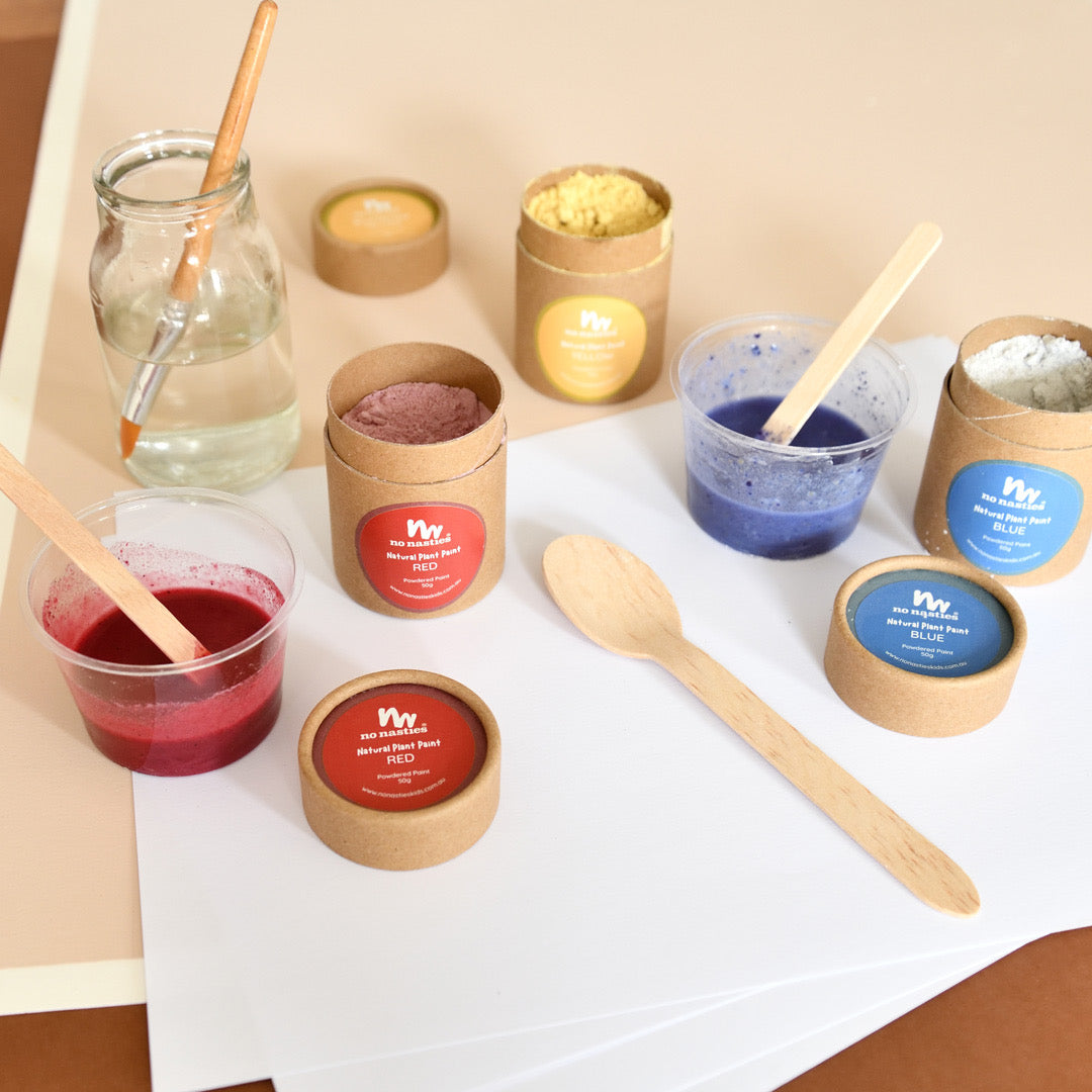 Primary Colours Natural Kids Paint Kit - Plant Based