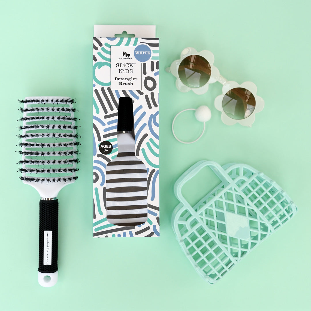 No Nasties Kids Detangler Kids Hair Brush