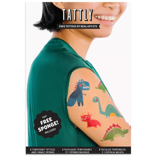 Non-Toxic Kids Dinosaur Tattoo