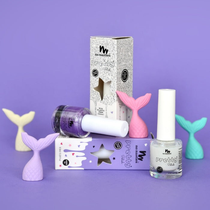 Kids Polish Set Purple and Shimmer