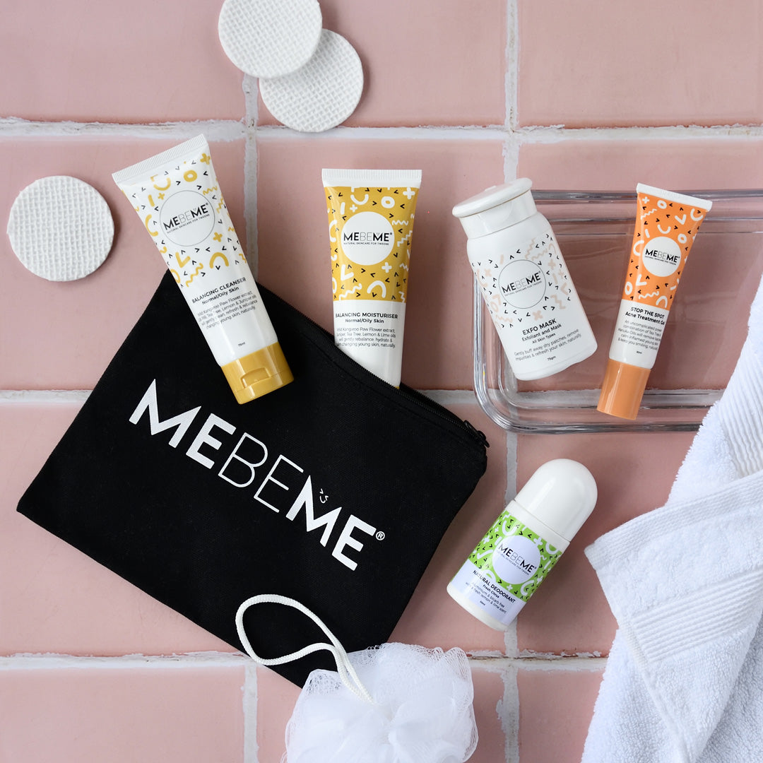 Ultimate Tween Teen All Natural Skincare Kit free Bag