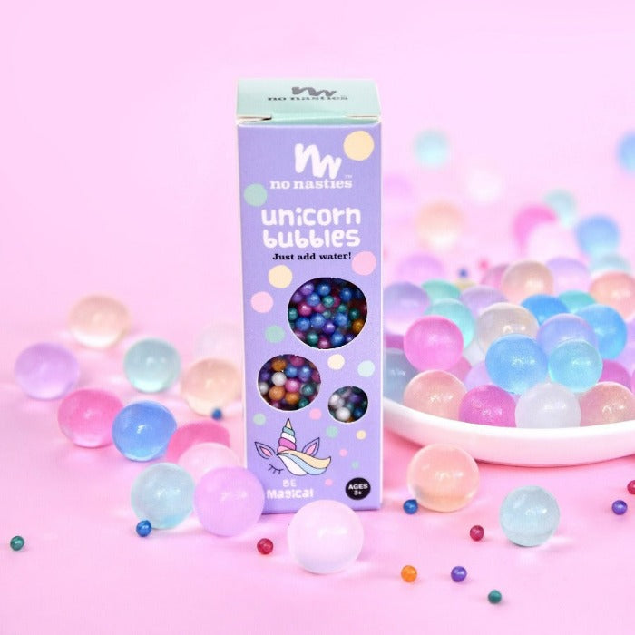 Pastel unicorn water beads
