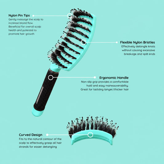 Best detangling brush for fine, thin hair