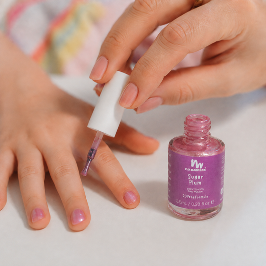 Kids nail polish for mother-daughter matching manicures