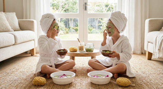 How to host a natural kids spa day at home
