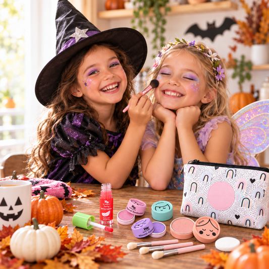 Non Toxic Halloween Face Makeup for Kids (That Washes Off in Seconds)
