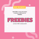 FREEBIE with $60+ purchase