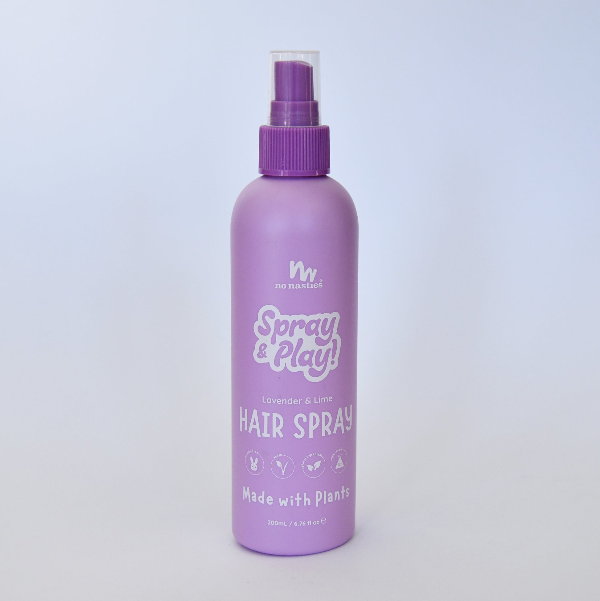 No Nasties Kids alcohol-free hair spray product shot