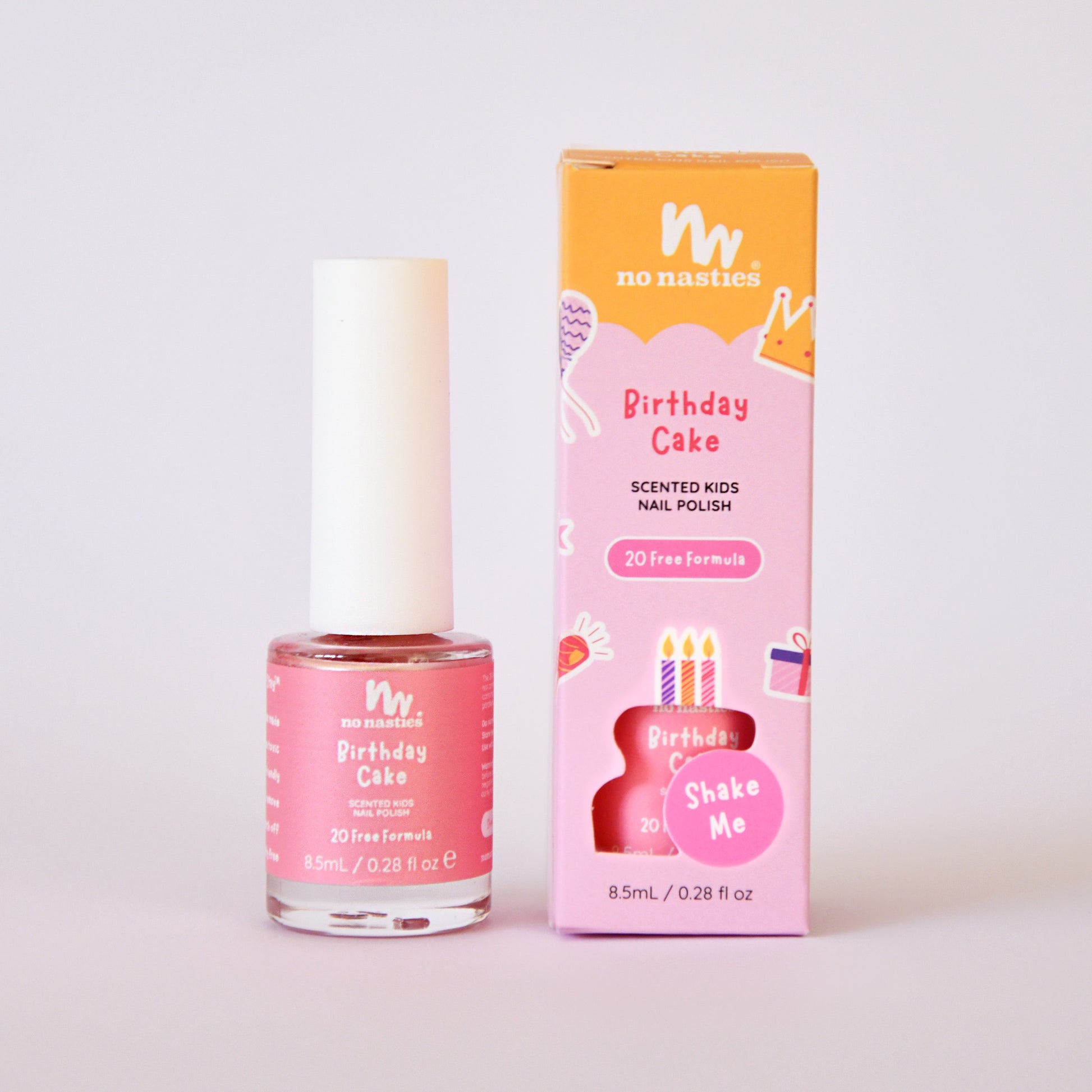 Toxin Free Scented Polish - Kids Birthday Cake - Party Pink