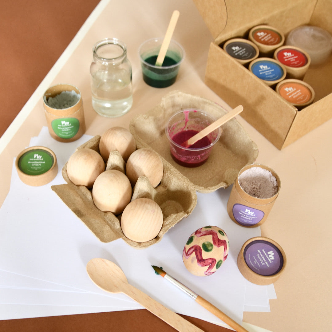 Plant-Based Natural Kids Paint Deluxe Kit - Natural & Safe