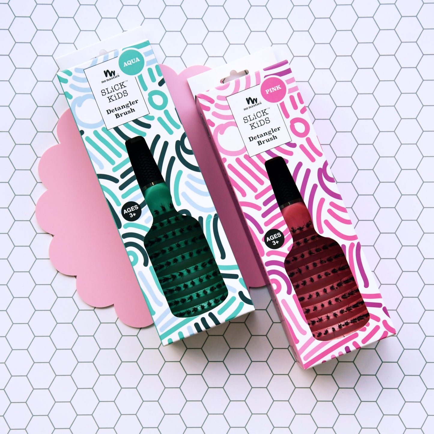 No Nasties Kids Detangler Kids Hair Brush