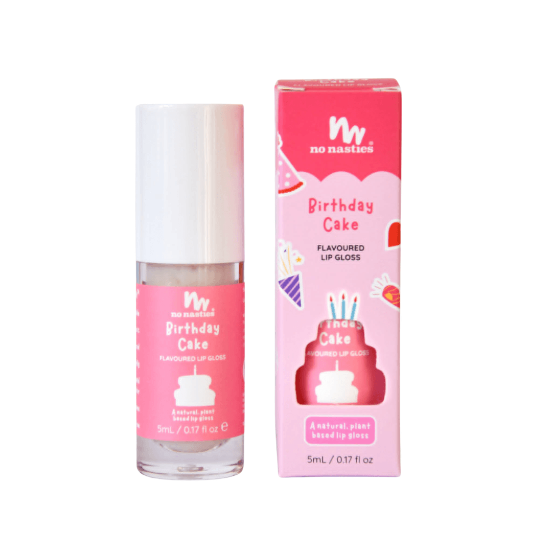 Natural Lip Gloss Birthday Cake