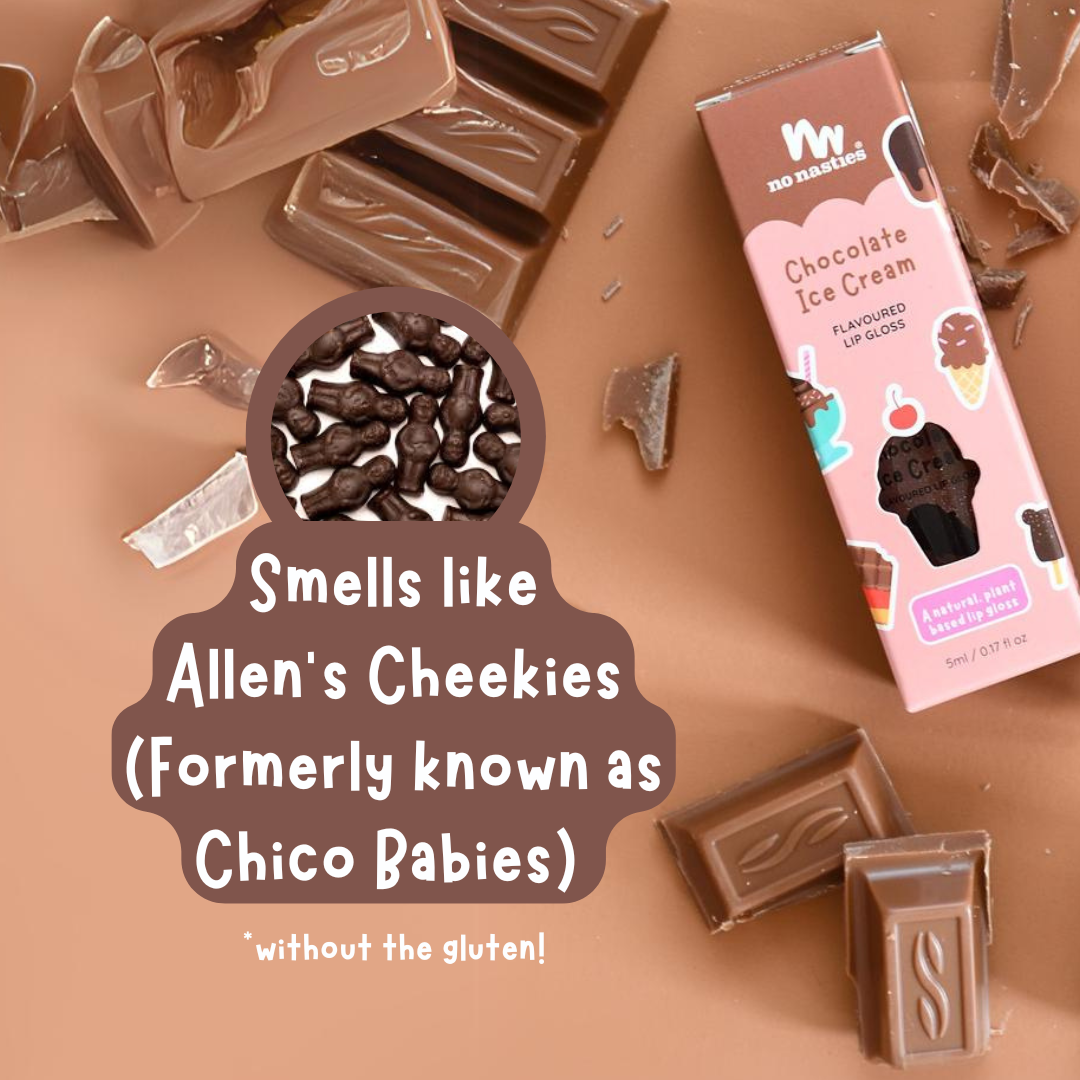 Natural Lip Gloss Chocolate Ice-Cream