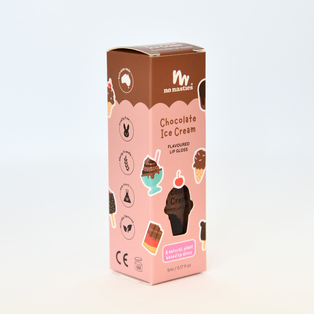 Natural Lip Gloss Chocolate Ice-Cream