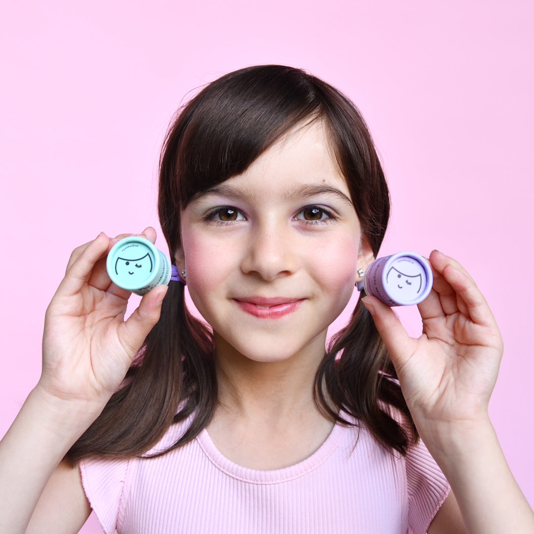 Minty Green Eco Natural Kids Makeup Pressed Powder