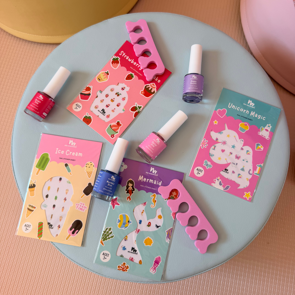 Kids Spa Party Nail Polish Gift Set