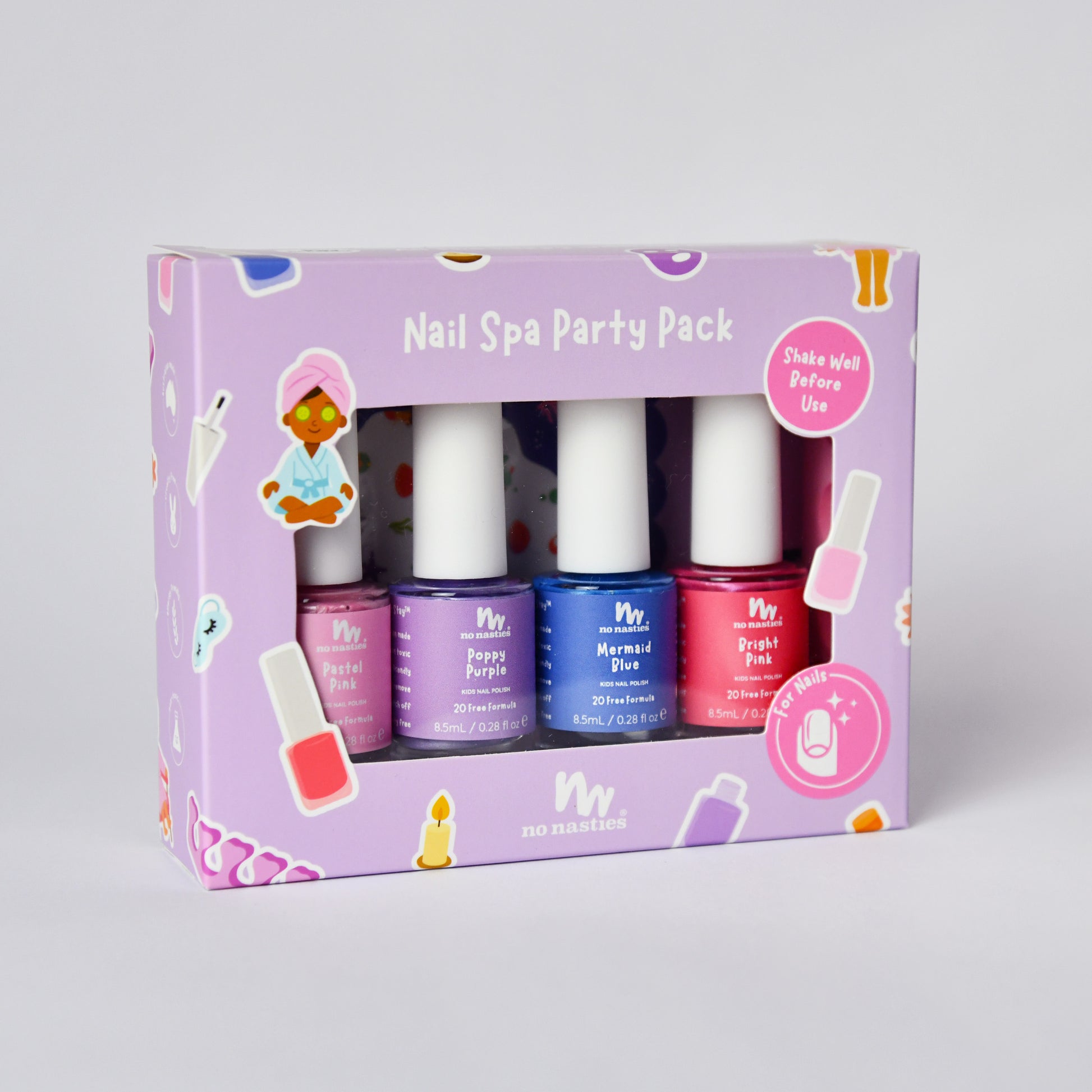 Kids Spa Party Nail Polish Gift Set
