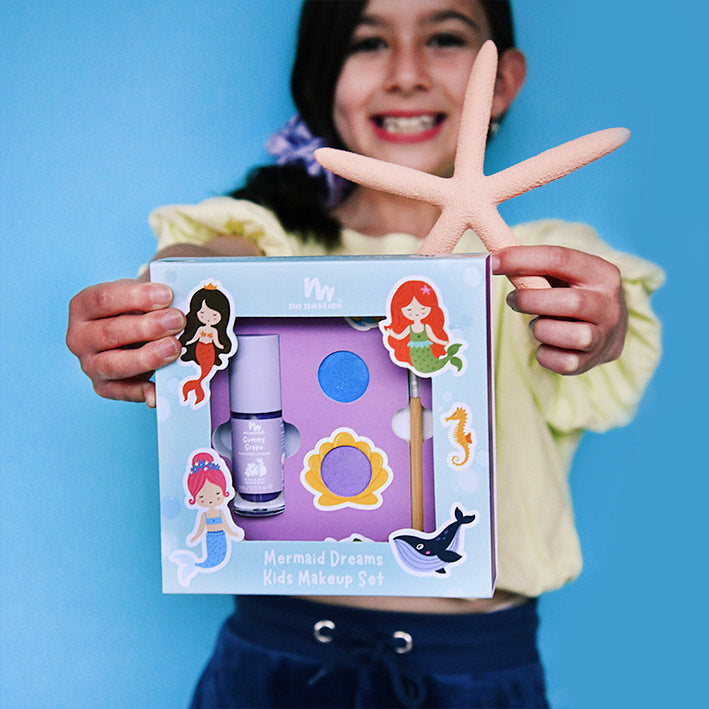 Mermaid Dreams Natural Kids Makeup Gift Set - No Nasties Kids
