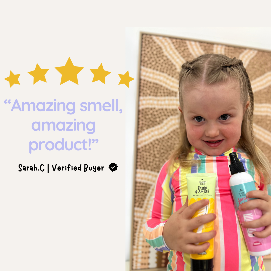 No Nasties Kids Plant Based Hair Paste in Fresh Coconut and Zesty Lime  |  125ml