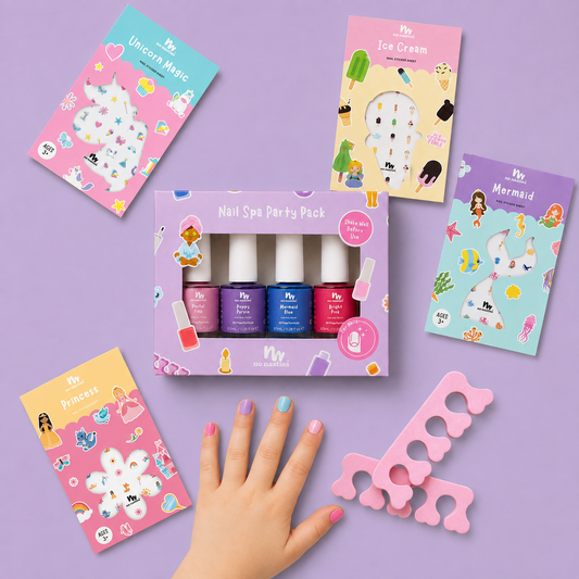 Kids Spa Party Nail Polish Gift Set
