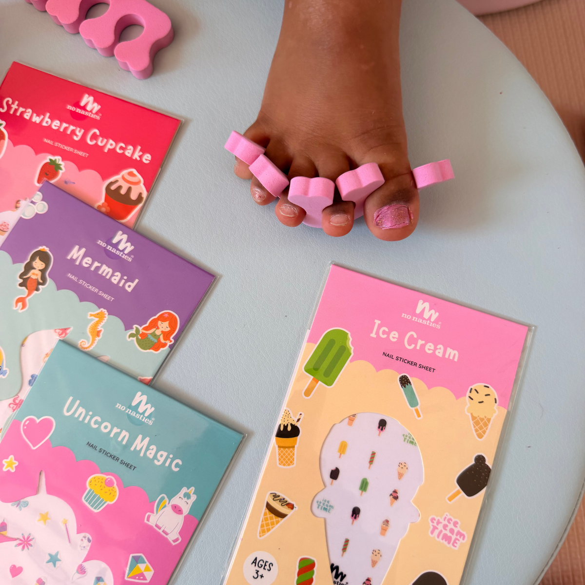 Ice-Cream Nail Stickers