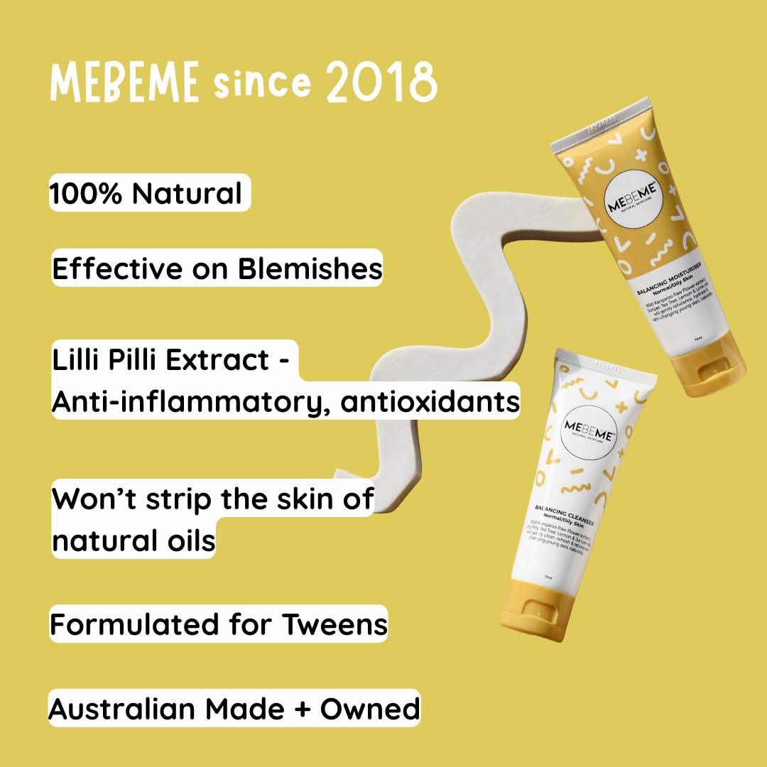 Tween Balancing Cleanser and Moisturiser Pack for Normal/Oily Skin