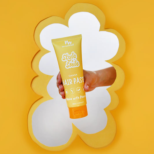 No Nasties Kids Plant Based Hair Paste in Fresh Coconut and Zesty Lime  |  125ml