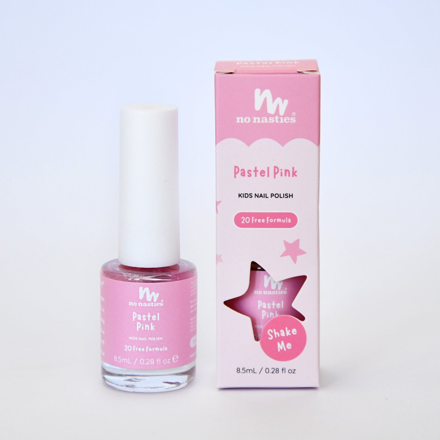 Pastel Pink Water-Based Kids Nail Polish