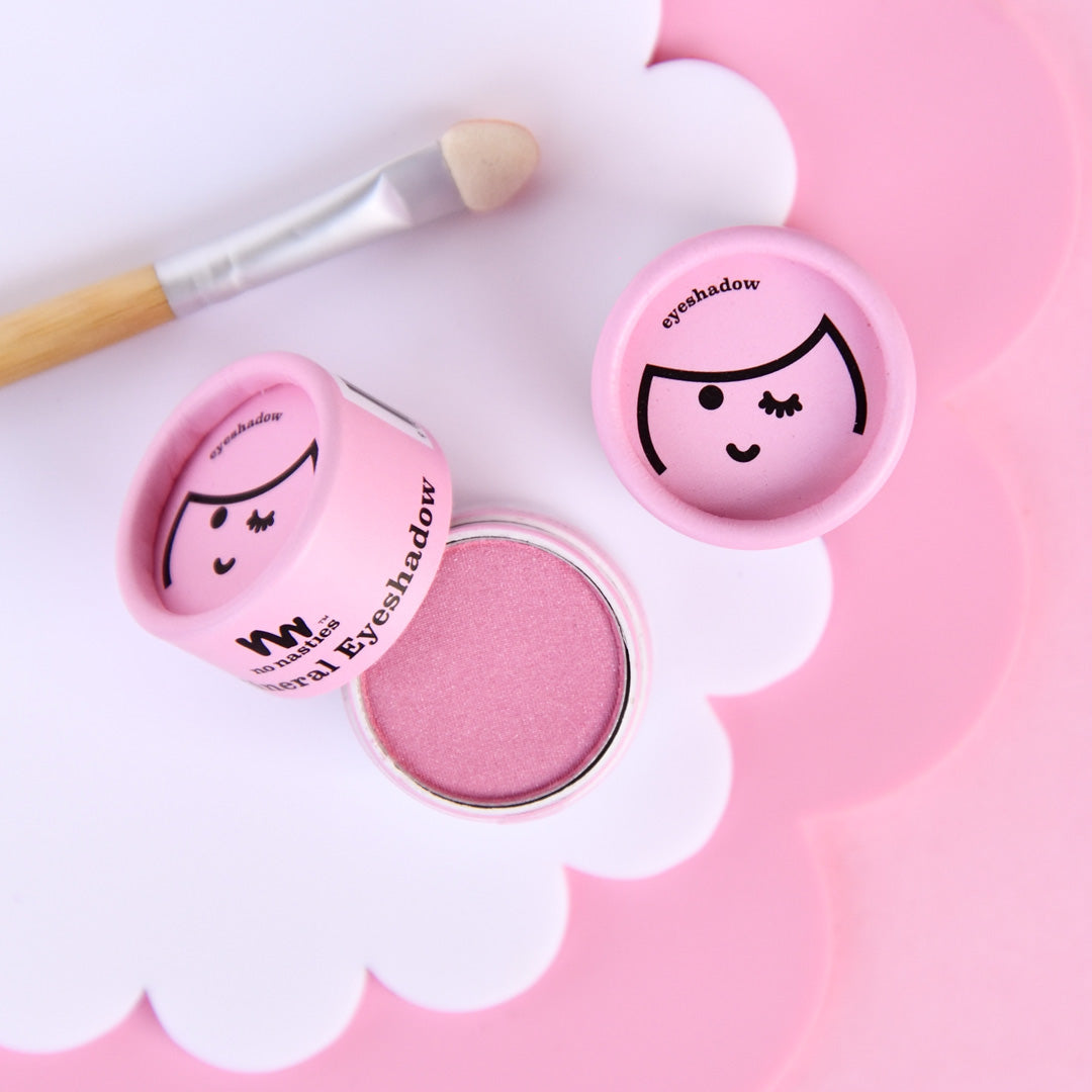 pink-eyeshadow-on-pink-and-white-background