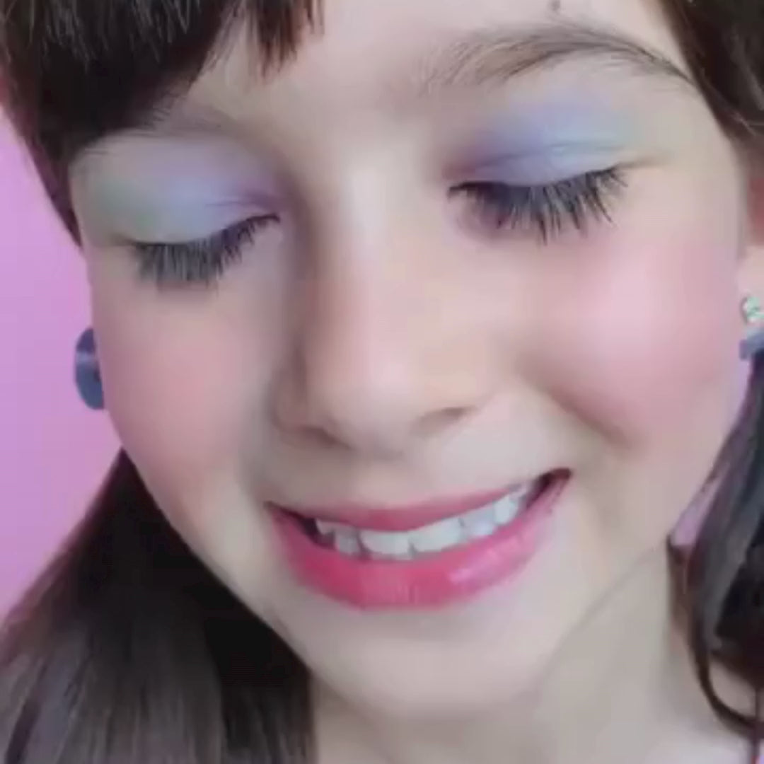 Blue Eco Natural Kids Makeup Pressed Powder