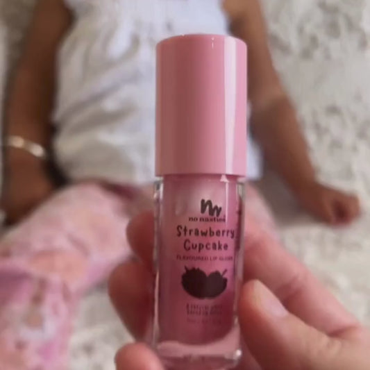Natural Lip Gloss Strawberry Cupcake