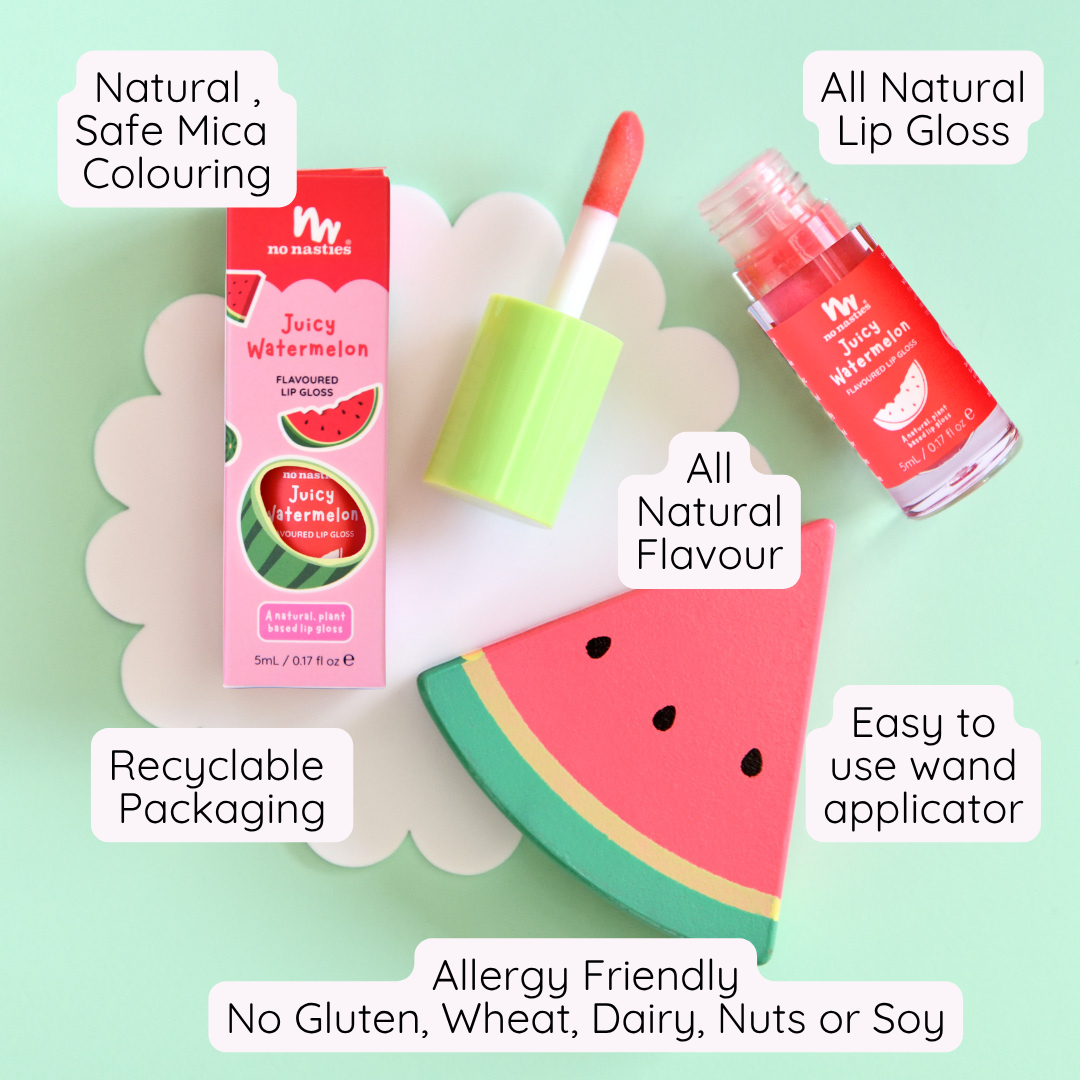 Natural Kids Lip Gloss Juicy Watermelon