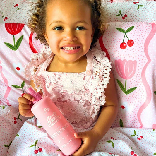 No Nasties Kids Hair Detangling Spray in Strawberry 250ml