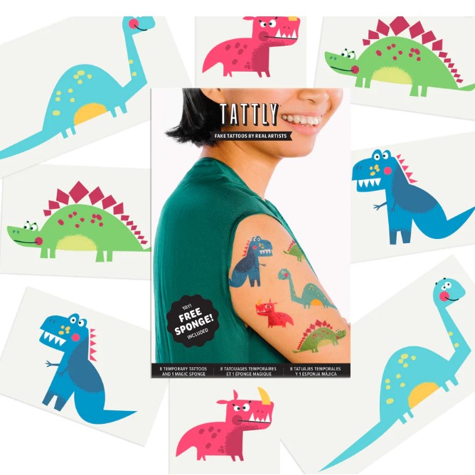 Dinosaur Kids Tattoo