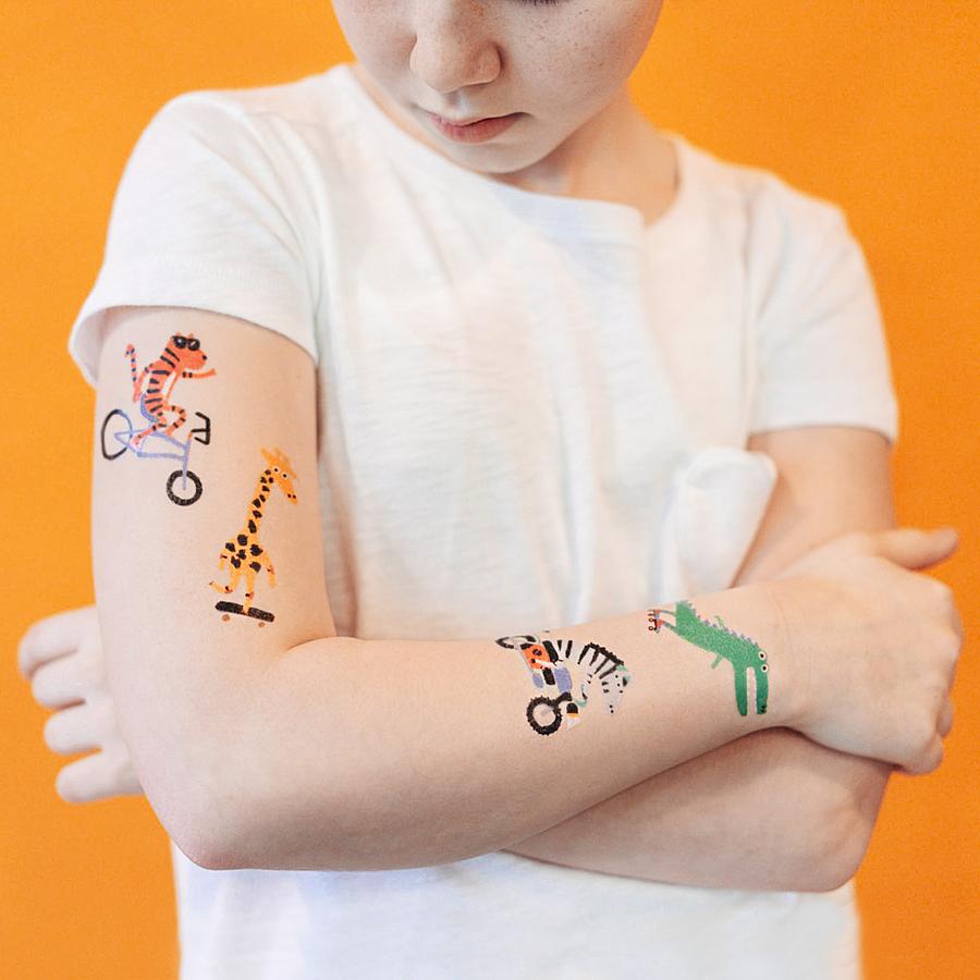 tattly vegetable ink tattoos