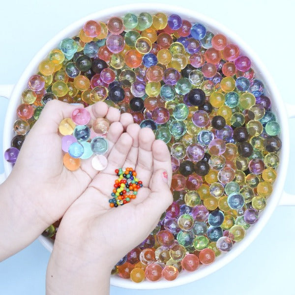 Trio Pack Rainbow  Water Beads | 10g Approx 500 water beads