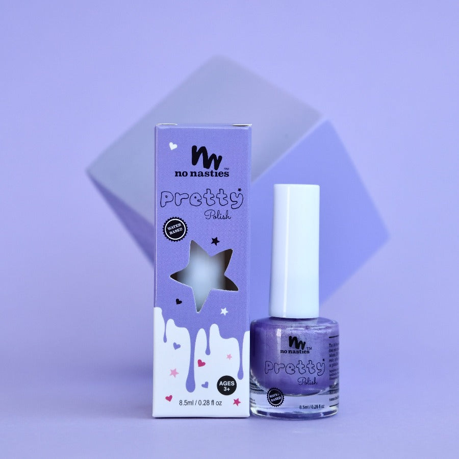 Non-toxic Purple nail polish 